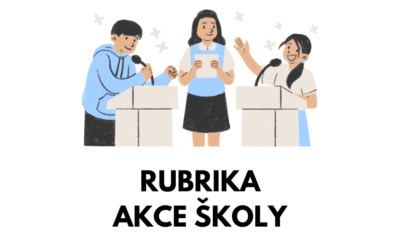 Na webu školy jsme od září spustili novou rubriku „Akce školy“!